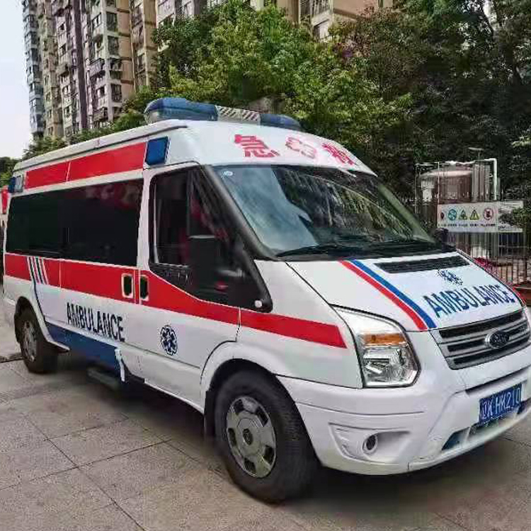 遂川长途救护车护送病人返乡